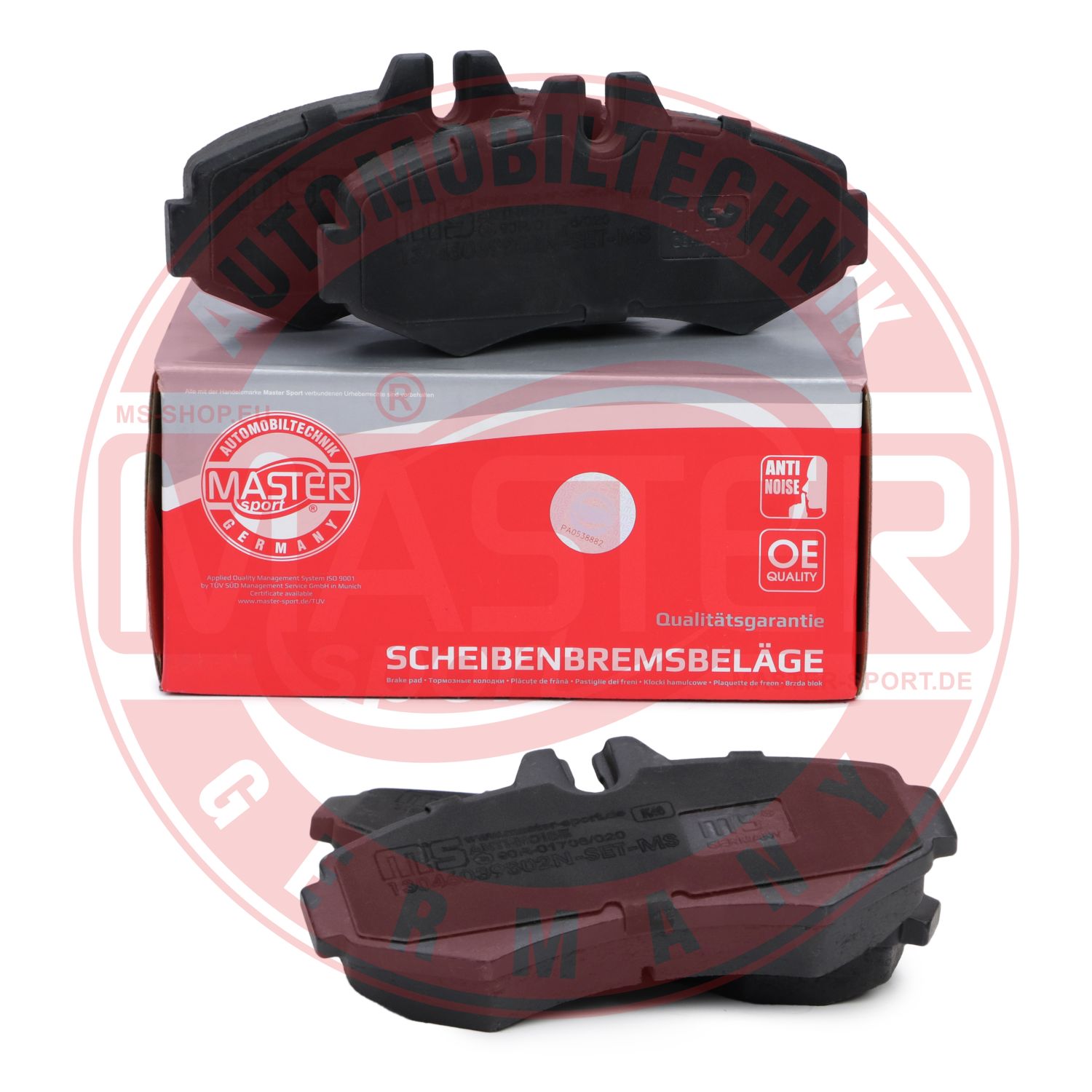 Placute frana MASTERSPORT GERMANY 13046039802N-SET-MS